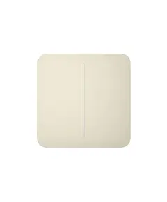 AJAX SYSTEMS Ajax SoloButton (2-gang) két kapcsolós gomb, elefántcsont